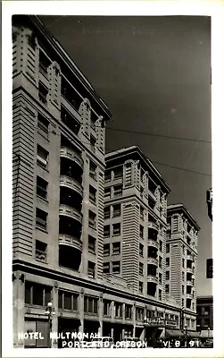 RPPC Hotel Multnomah Portland Oregon OR UNP 1940s Postcard • $3.75