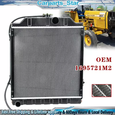 #1695721M2 Radiator For Massey Ferguson 375 383 390 390T 393 398 399 Tractor • $229