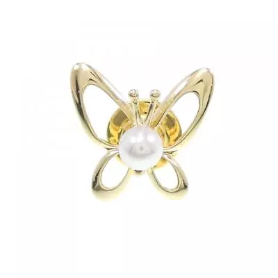 Authentic MIKIMOTO Butterfly Akoya Pearl Brooch 5.3mm  #270-003-841-4159 • $223.44