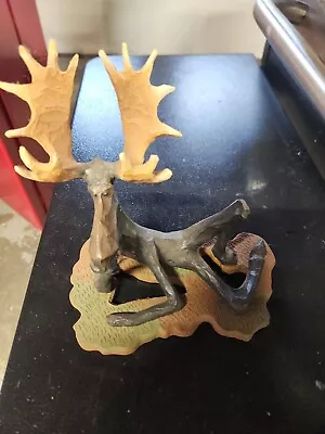 Moose Rustic Resin Cabin Decor • $0.99