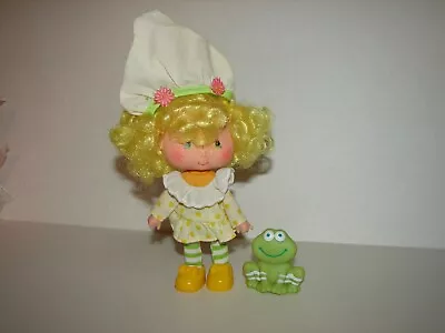 Vintage Strawberry Shortcake Lemon Meringue Doll & Pet Frappe Frog Lot • $34