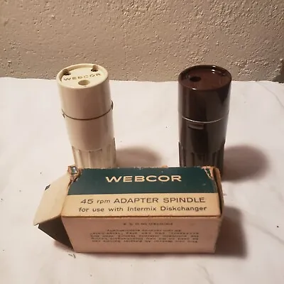 Webcor 45 Rpm Record Player Adapter Vintage • $40