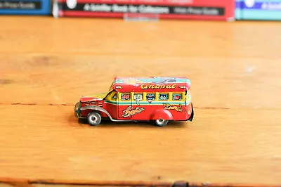 #Antique Tin Toy# Japanese MAsudaya MT 1952 Animal Bus Penny Toy Occupied Japan • $637