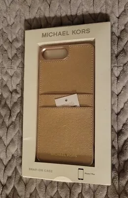 Michael Kors IPhone 7 Plus Case Snap On Case Pink Ballet NIB • $14.50