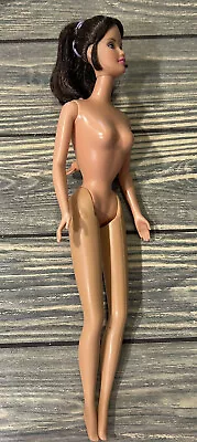 Vintage Mattel Barbie Brown Hair Fashion Doll Wind Up Back  • $14.99