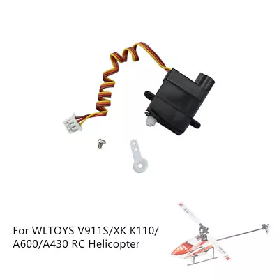 Plastic Gear Servo Spare Part For WLTOYS V911S/XK K110/A600/A430 RC Helicopter • £8.39