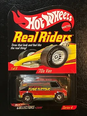 2004 Hot Wheels RLC Real Riders Series 4 Flying Customs '70'S Van • $33