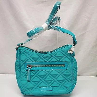 Vera Bradley Mini Vivian Crossbody Bag ~ Turquoise Blue ~ 8 X 6.5 X 2.5 ~ NWT • $29.99