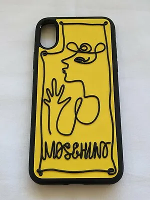 SS20 Moschino Couture Jeremy Scott 3D Picasso Inspired Yellow CASE 4 IPhone X/XS • $35.40