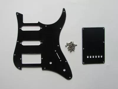 Black 3 Ply Guitar Pickguard W/ Back Plate And Screws Fits Yamaha PACIFICA   • $16.92