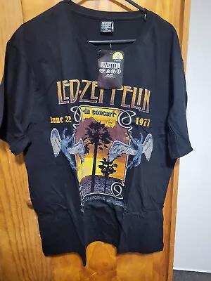 Men's Tshirt Led Zeppelin XL Black  • $9.99