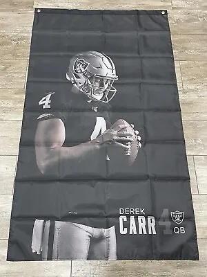 Las Vegas Oakland RAIDERS 3X5 In CARR We Trust FLAG Same Day Fast Shipping 2022 • $19.88