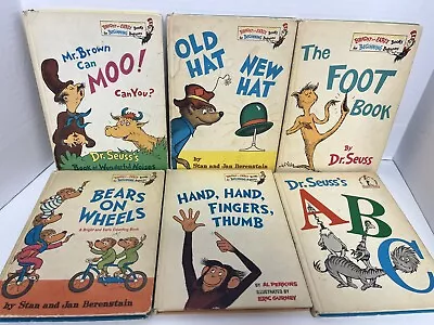 Vintage Dr Seuss Books Hardcover Lot Of 6 • $29.99