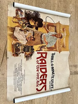 Raiders Of The Lost Ark Film Poster • £150