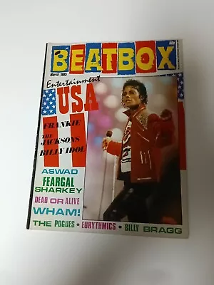 Beatbox March 1984 Michael Jackson Entertainment USA Frankie The Jacksons Aswad • $12