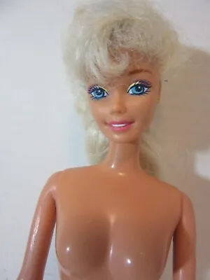 VINTAGE Barbie Nude Blonde 1966 Twist N Turn Body - JC • $10