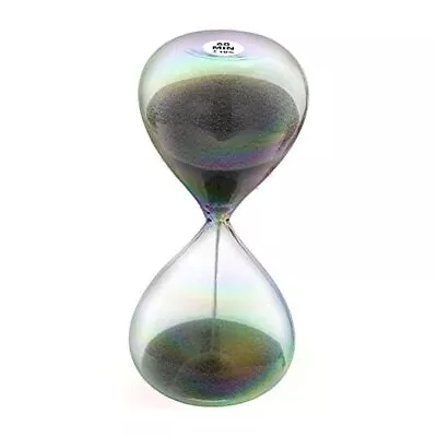  Hourglass 60 Minute Sand Timer Black Sand Clock Large Hourglass Sand Time  • $16.82