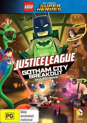 LEGO-Justice League-Gotham City Breakout (DVD 2016) • $4