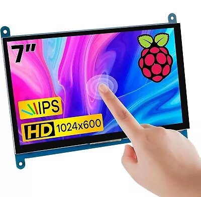 7  Capacitive Touch Screen USB HDMI IPS TFT LCD Display 1024*600 Raspberry Pi • $44.99