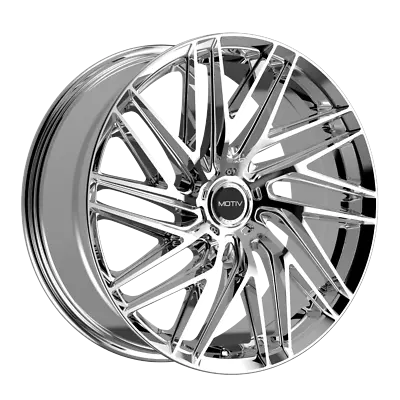 Motiv 22x9 Wheel Chrome 429C Align 5x112/5x115 +40mm Aluminum Rim • $290.99