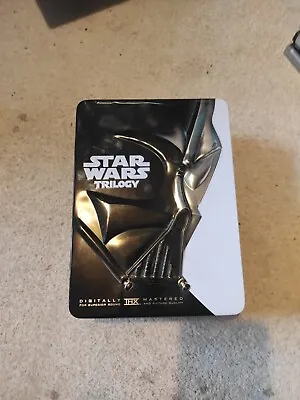 £10 • Buy Star Wars - The Original Trilogy (4-Disc DVD, 2007) Collectors Tin Box Set