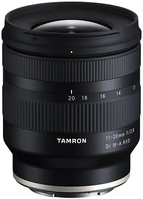 $1149.75 • Buy Tamron 11-20mm F2.8 Di III-A RXD Lens Sony E-Mount