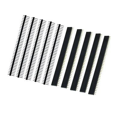 $1.69 • Buy 10PCS Male & Female 40pin 2.54mm Header Socket Row Strip PCB Connector Cool