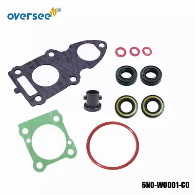 6N0-W0001-C2 LOWER UNIT SEAL KIT For YAMAHA 6HP-8HP 6G1-W0001-C1 6N0-W0001-20 • $38.28