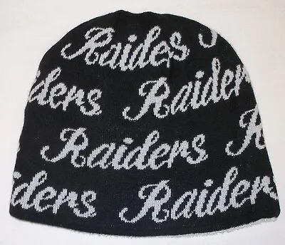 Oakland Raiders Reversible Knit Hat - Womens • $14