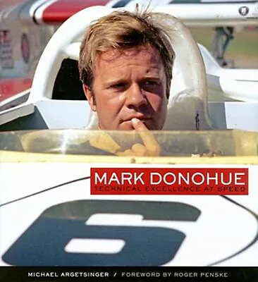 Mark Donohue Hardcover Michael Argetsinger • $44.99