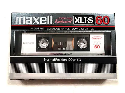 MAXELL XLI-S 60  Audio Cassette Blank Tape Sealed Made In Japan Type I Rare Ver • $59.99