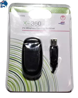 $45.99 • Buy USB Wireless Gaming Adapter Receiver For Windows PC Xbox 360 Game Controller