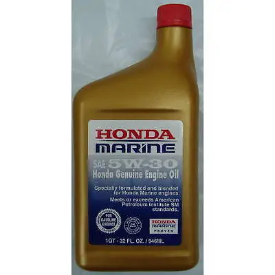 08207-5W30M2 Honda Marine SAE 5W30 4-Stroke Outboard Engine Oil - Quart • $18.81