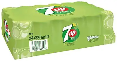 7UP Free PMP 24 X 330ml • £18.99