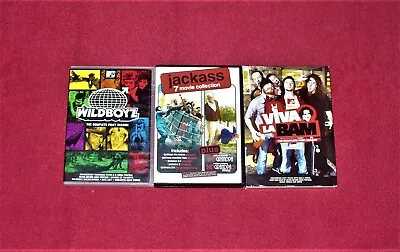 WILDBOYS VIVA LA BAM JACKASS DVD KNOXVILLE STEVE-O MARGERA BAD GRAMPA 11ct • $55