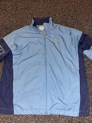 Lacoste Blue Shell/ Windbreaker Jacket Size 7 • £25