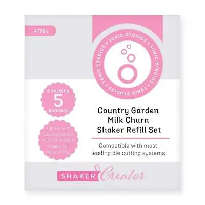 Country Garden Milk Churn Shaker Refill Set - 4778E • £4.99