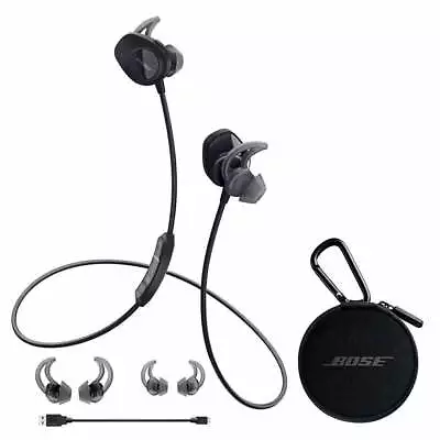 SoundSport Wireless In Ear Bluetooth Headphones Black Sweatproof Sport Earphones • $70.09