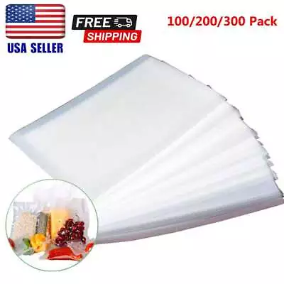 100/200/300 Packs Vacuum Sealer Bags 8x12cm Embossed Food Saver Storage Package • $7.42