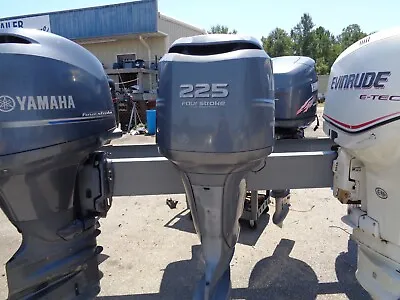 USED 2002 YAMAHA 225hp 4 FOUR STROKE 25  OUTBOARD BOAT MOTOR ENGINE 225 Hp LF225 • $7450