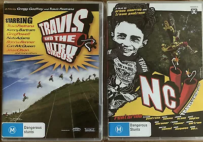 Sports DVD: Travis And The Nitro Circus + NC Travis (2 DVDs) - Stunt/Motorcross • $31.36