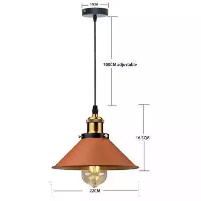 Vintage Pendant Lights Hanging Lamp For Kitchen Dining Bedroom Home Lighting New • $33.01