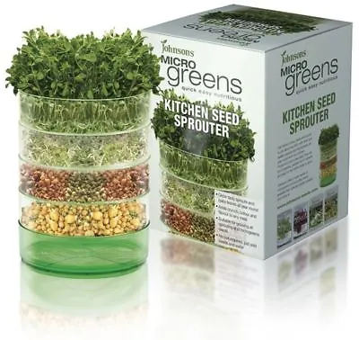 £14.99 • Buy Johnsons Microgreens Kitchen Seed Sprouter