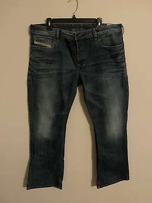 Diesel Made In Italy Zathan Regular Boot Cut Button Fly Denim Jeans -Men's 38x31 • $84.99