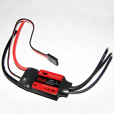 FVT SKYI-030 Brushless Speed Control 30A With LBEC 5V/2A RC Model Airplane Parts • $14.55