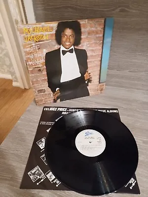 Micheal Jackson Off The Wall Vinyl Record Album Lp Uk 1979 • £11.80