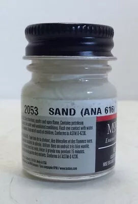 Testors Model Master 1/2 Oz Enamel Paint 2053 Sand (ANA 616) • $20