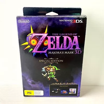 The Legend Of Zelda: Majora’s Mask - Big Box - Nintendo 3DS - Tested & Working • $278.88