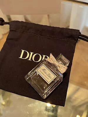 Christian Dior Miss Dior 5ml Women's Eau De Parfum Mini Travel With Dust Bag • £12.90