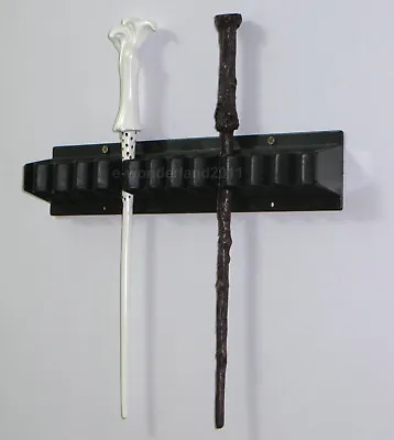 Wand Display Stand /Plastic Rack For Harry Potter 11 Wands Dumbledore Hermoine • $17.59